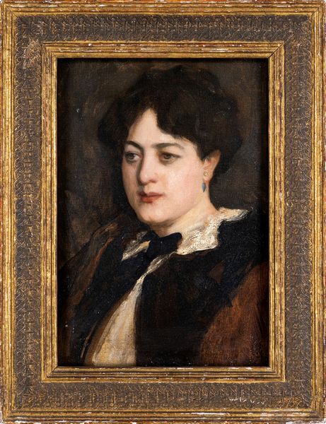 John Singer  Sargent (cerchia di) : Ritratto di signora americana  - Asta Dipinti antichi - Associazione Nazionale - Case d'Asta italiane