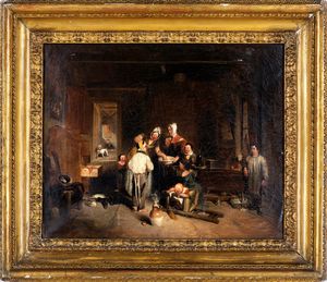 Scuola inglese del XIX secolo - Il cavadenti