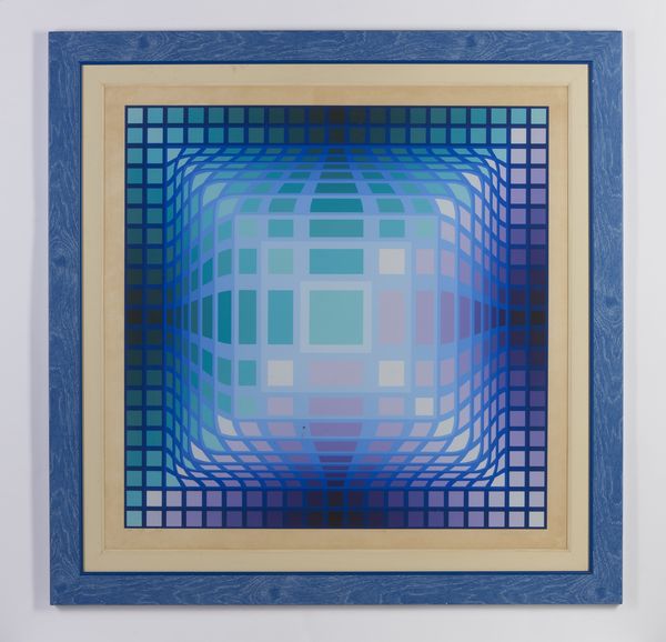 VASARELY VICTOR (1906 - 1997) : Koska-Pint, from Gaia.  - Asta Asta 424 | GRAFICA MODERNA, FOTOGRAFIA E MULTIPLI D'AUTORE Online - Associazione Nazionale - Case d'Asta italiane