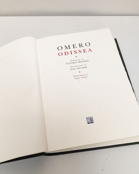 ATTARDI UGO (1923 - 2006) : Omero. Odissea.  - Asta Asta 424 | GRAFICA MODERNA, FOTOGRAFIA E MULTIPLI D'AUTORE Online - Associazione Nazionale - Case d'Asta italiane