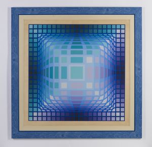 VASARELY VICTOR (1906 - 1997) : Koska-Pint, from Gaia.  - Asta Asta 424 | GRAFICA MODERNA, FOTOGRAFIA E MULTIPLI D'AUTORE Online - Associazione Nazionale - Case d'Asta italiane