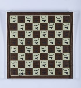 ARMAN FERNANDEZ (1928 - 2005) : Hommage a Duchamp. To and for Rrose Selavy (scacchiera).  - Asta Asta 424 | GRAFICA MODERNA, FOTOGRAFIA E MULTIPLI D'AUTORE Online - Associazione Nazionale - Case d'Asta italiane