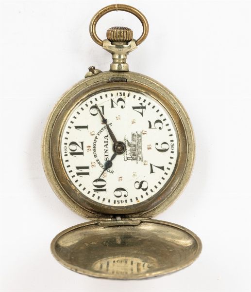 Orologio tasca Sistema Roskopf del 1890 circa, cassa full hunter in argento miellato  - Asta Orologi da Tasca - Associazione Nazionale - Case d'Asta italiane