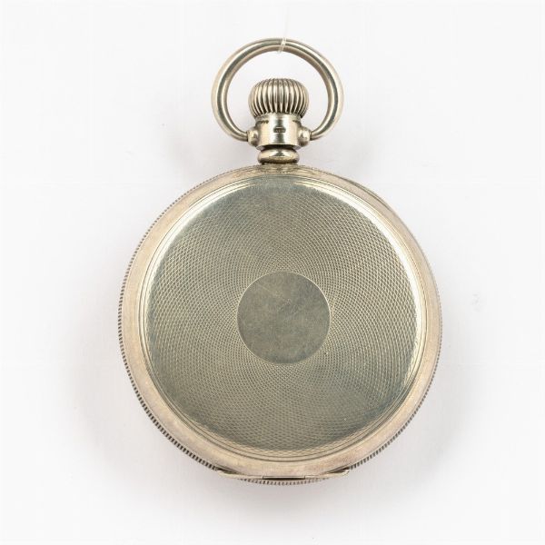 Orologio da tasca Smith inglese 1940 - 1950, cassa in argento, scappamento ad ancora  - Asta Orologi da Tasca - Associazione Nazionale - Case d'Asta italiane