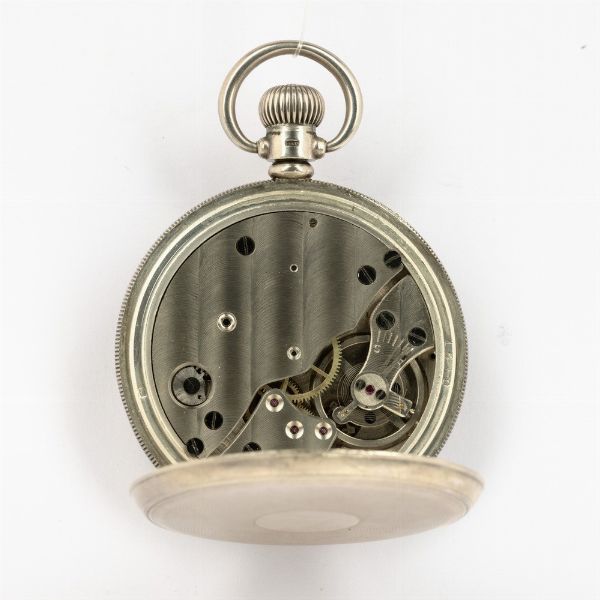 Orologio da tasca Smith inglese 1940 - 1950, cassa in argento, scappamento ad ancora  - Asta Orologi da Tasca - Associazione Nazionale - Case d'Asta italiane