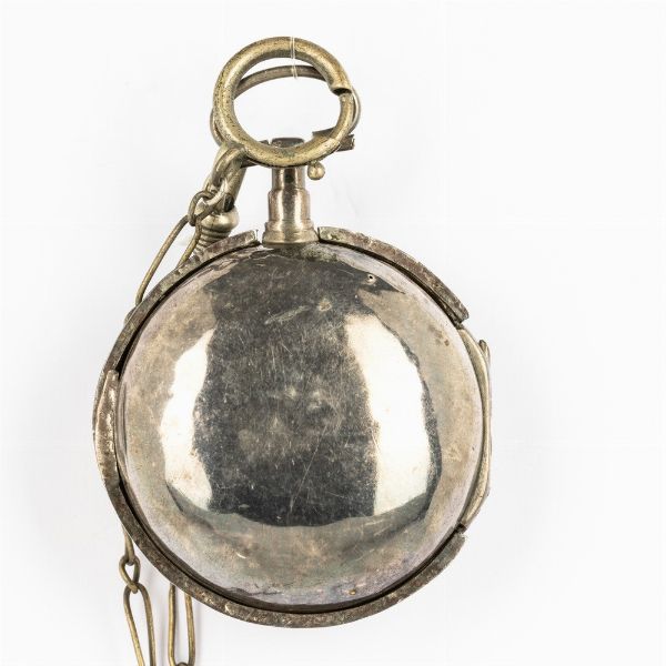 Orologio da tasca Le Chevallier Montebourg del 1830 circa, paysan, scappamento a verga, cassa in argento, vetro e cassa da restaurare  - Asta Orologi da Tasca - Associazione Nazionale - Case d'Asta italiane