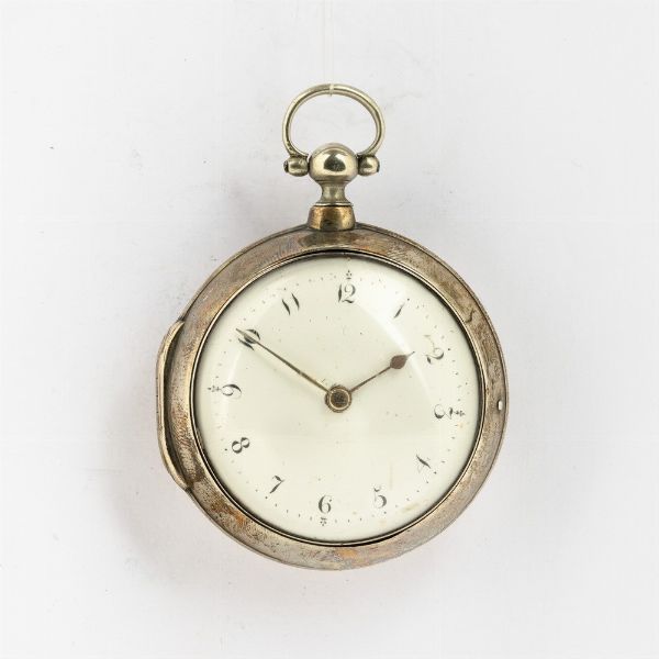 Orologio da tasca Sistema Roskopf del 1900 circa, cassa in metallo  - Asta Orologi da Tasca - Associazione Nazionale - Case d'Asta italiane