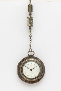 Orologio da tasca George Prior del 1790 circa, tripla cassa per il mercato turco, due casse in argento e cassa esterna in argento ricoperta, scappamento a verga  - Asta Orologi da Tasca - Associazione Nazionale - Case d'Asta italiane