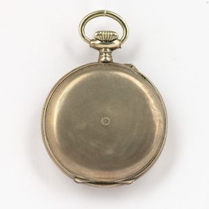 Orologio da tasca Hebdomas, carica 8 giorni, cassa in argento savonet  - Asta Orologi da Tasca - Associazione Nazionale - Case d'Asta italiane