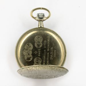 Orologio da tasca francese inizio 900 cassa in metallo  - Asta Orologi da Tasca - Associazione Nazionale - Case d'Asta italiane