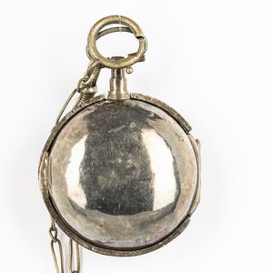 Orologio da tasca Le Chevallier Montebourg del 1830 circa, paysan, scappamento a verga, cassa in argento, vetro e cassa da restaurare  - Asta Orologi da Tasca - Associazione Nazionale - Case d'Asta italiane