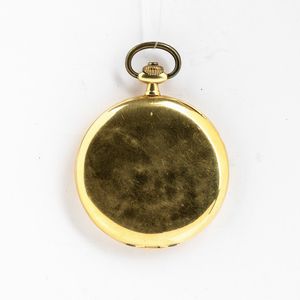 Tavannes orologio da taschino del 1920-1930 in oro 18 kt, cassa savonette, movimento con scappamento ad ancora n 14.367.239, quadrante in metallo smaltato, da revisionare  - Asta Orologi da Tasca - Associazione Nazionale - Case d'Asta italiane