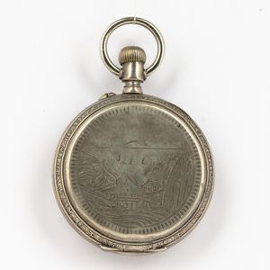 Orologio da tasca Svizzero Robert Geneve, cassa in argento, movimento ad ancora  - Asta Orologi da Tasca - Associazione Nazionale - Case d'Asta italiane