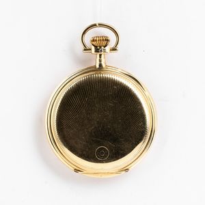 Orologio da tasca IWC, cassa in oro 14 kt marchiata Probus Scafusia n 473.177, con scatola  - Asta Orologi da Tasca - Associazione Nazionale - Case d'Asta italiane