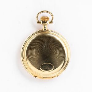 Orologio da tasca IWC, cassa in oro 14 kt marchiata Probus Scafusia n 473.177, con scatola  - Asta Orologi da Tasca - Associazione Nazionale - Case d'Asta italiane