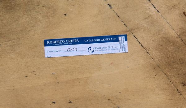 ROBERTO CRIPPA : Senza titolo  - Asta Arte Moderna e Contemporanea - Associazione Nazionale - Case d'Asta italiane