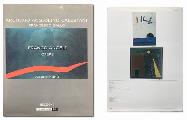 FRANCO ANGELI : Aliantess  - Asta Arte Moderna e Contemporanea - Associazione Nazionale - Case d'Asta italiane