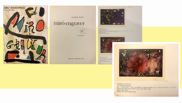 Joan MIRÓ : Archipel Sauvage III  - Asta Arte Moderna e Contemporanea - Associazione Nazionale - Case d'Asta italiane