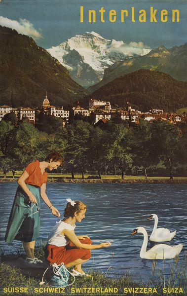 H. Von Allmen : Interlaken  - Asta Manifesti d'Epoca - Associazione Nazionale - Case d'Asta italiane