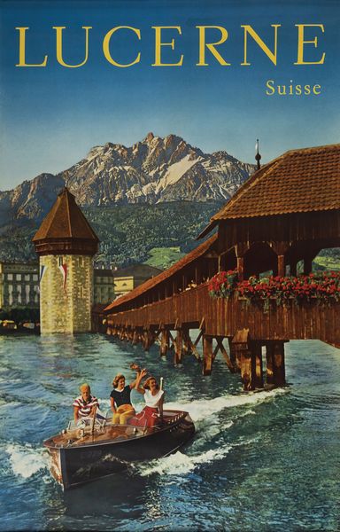 Anonimo : Lucerne - Suisse  - Asta Manifesti d'Epoca - Associazione Nazionale - Case d'Asta italiane