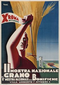 Marcello Nizzoli - II Mostra Nazionale del Grano - Roma