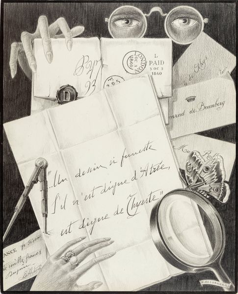 Vittorio Accornero : Edgar Allan Poe - La lettera rubata  - Asta Fumetti: Tavole e Illustrazioni Originali - Associazione Nazionale - Case d'Asta italiane