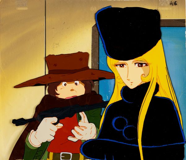 Studio Toei Animation : Galaxy Express 999  - Asta Fumetti: Tavole e Illustrazioni Originali - Associazione Nazionale - Case d'Asta italiane