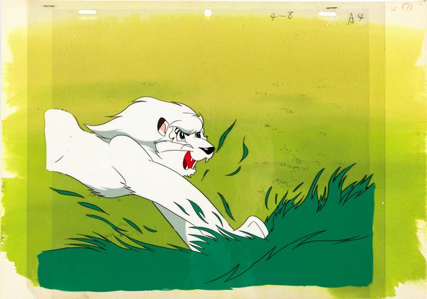 Studio Mushi Production : Kimba the White Lion (Kimba - Il leone bianco)  - Asta Fumetti: Tavole e Illustrazioni Originali - Associazione Nazionale - Case d'Asta italiane