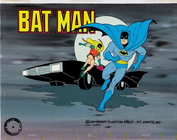 Studio Filmation : The New Adventures of Batman  - Asta Fumetti: Tavole e Illustrazioni Originali - Associazione Nazionale - Case d'Asta italiane