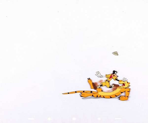 Studio Disney : Pippo a caccia grossa (Tiger Trouble)  - Asta Fumetti: Tavole e Illustrazioni Originali - Associazione Nazionale - Case d'Asta italiane