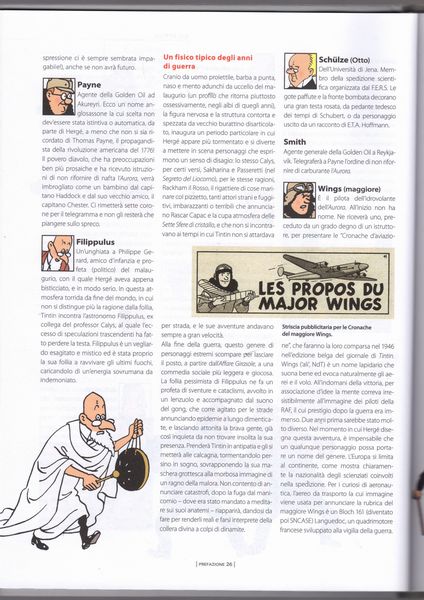 Hergé (Georges Prosper Remi) : Les propos du Major Wings  - Asta Fumetti: Tavole e Illustrazioni Originali - Associazione Nazionale - Case d'Asta italiane