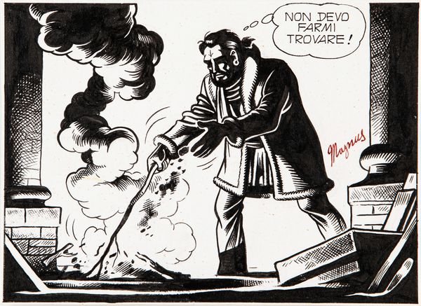 Magnus (Roberto Raviola) : I Briganti - Vite perdute  - Asta Fumetti: Tavole e Illustrazioni Originali - Associazione Nazionale - Case d'Asta italiane