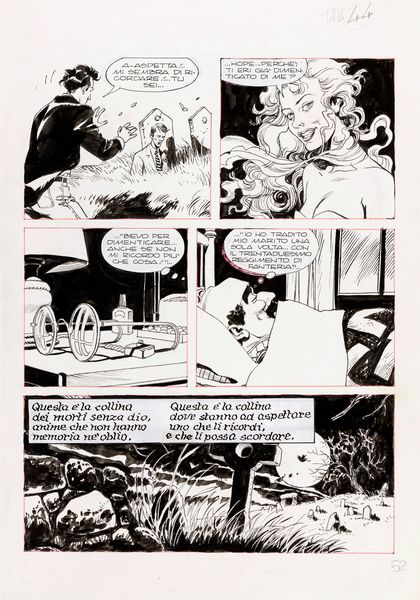 Giampiero Casertano : Dylan Dog - Totentanz  - Asta Fumetti: Tavole e Illustrazioni Originali - Associazione Nazionale - Case d'Asta italiane