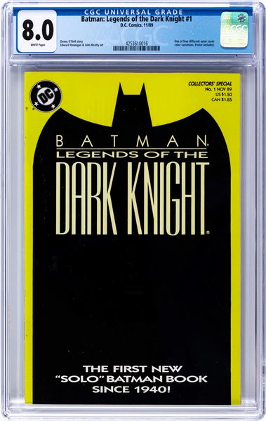 Batman: Legends of the Dark Knight # 1  - Asta Fumetti: Tavole e Illustrazioni Originali - Associazione Nazionale - Case d'Asta italiane