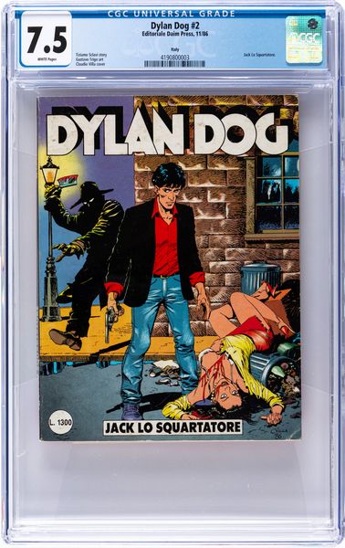 Dylan Dog # 2  - Asta Fumetti: Tavole e Illustrazioni Originali - Associazione Nazionale - Case d'Asta italiane