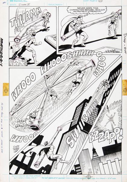 Curt Swan : Superman IV: The Quest For Peace  - Asta Fumetti: Tavole e Illustrazioni Originali - Associazione Nazionale - Case d'Asta italiane