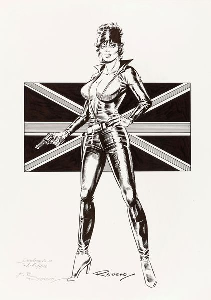 Enrique Badia Romero : Modesty Blaise  - Asta Fumetti: Tavole e Illustrazioni Originali - Associazione Nazionale - Case d'Asta italiane