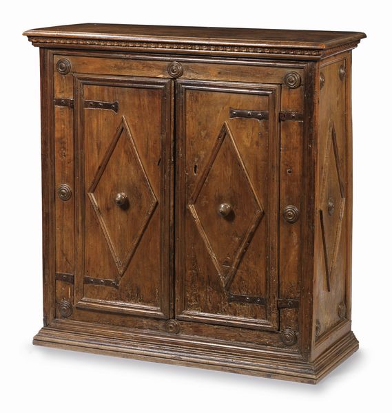 Credenza in legno di gattice  - Asta Dipinti e Sculture del XIX e XX secolo - Associazione Nazionale - Case d'Asta italiane