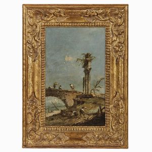 Francesco Guardi  - Asta DALL'ANTICO AL MODERNO: OPERE DA UNA STORICA COLLEZIONE MILANESE - Associazione Nazionale - Case d'Asta italiane