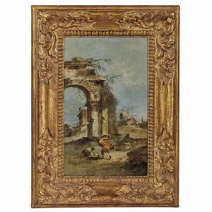 Francesco Guardi  - Asta DALL'ANTICO AL MODERNO: OPERE DA UNA STORICA COLLEZIONE MILANESE - Associazione Nazionale - Case d'Asta italiane