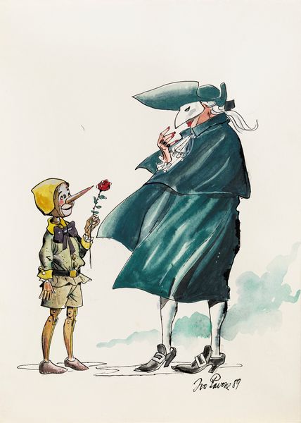 Ivo Pavone : Pinocchio  - Asta Fumetti: i Maestri dell'Erotismo - Associazione Nazionale - Case d'Asta italiane