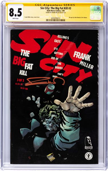 Frank Miller : Sin City: The Big Fat Kill # 3 (Signature Series)  - Asta Fumetti: i Maestri dell'Erotismo - Associazione Nazionale - Case d'Asta italiane