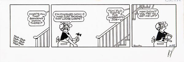 Reg Smythe : Andy Capp  - Asta Fumetti: i Maestri dell'Erotismo - Associazione Nazionale - Case d'Asta italiane