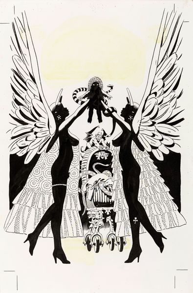 Frank Thorne : The Devil's Angel: The Birthing  - Asta Fumetti: i Maestri dell'Erotismo - Associazione Nazionale - Case d'Asta italiane