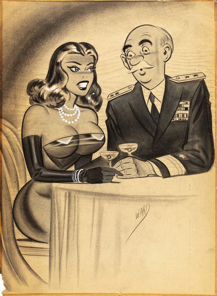 Bill Ward : Laugh Digest - Ok Admiral, all hands on deck!  - Asta Fumetti: i Maestri dell'Erotismo - Associazione Nazionale - Case d'Asta italiane