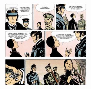 Hugo Pratt : Corto Maltese - Sogno di un mattino di mezzo inverno  - Asta Fumetti: i Maestri dell'Erotismo - Associazione Nazionale - Case d'Asta italiane