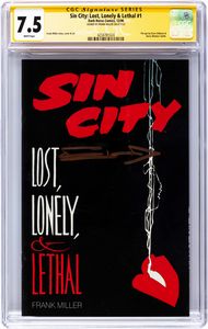 Frank Miller - Sin City: Lost, Lonely & Lethal # 1 (Signature Series)