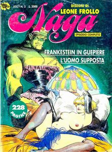 Leone Frollo : Naga - Frankenstein in guepire  - Asta Fumetti: i Maestri dell'Erotismo - Associazione Nazionale - Case d'Asta italiane