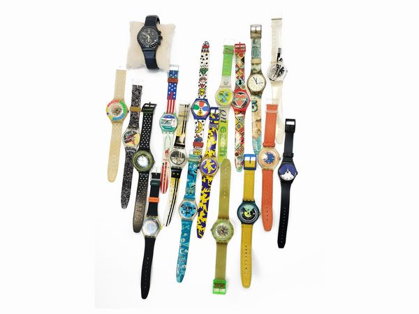 Collezione di orologi Swatch  - Asta Vintagemania - Associazione Nazionale - Case d'Asta italiane