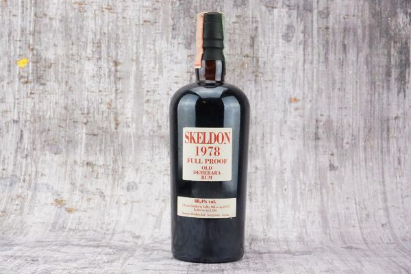 Skeldon 1978  - Asta Halloween Spirits - Rum, Cognac & more - Associazione Nazionale - Case d'Asta italiane